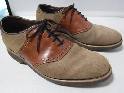 VTG Dexter Classic USA Made 2-Tone Saddle Brogue Campus  display picture 3
