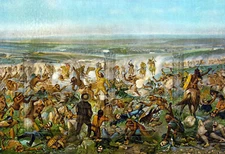 Custer's Last Fight 13x19" Photo Print