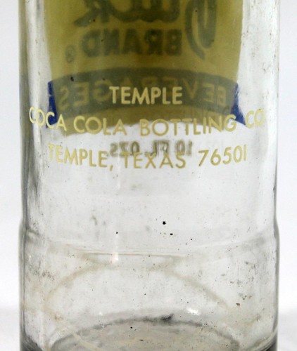Vintage Buck Brand Beverages ACL Soda Pop Bottle ~ 10 oz - Picture 5 of 7