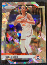 2024 WNBA Prizm #102 Tyasha Harris CRACKED ICE Prizm SP. Connecticut Suns
