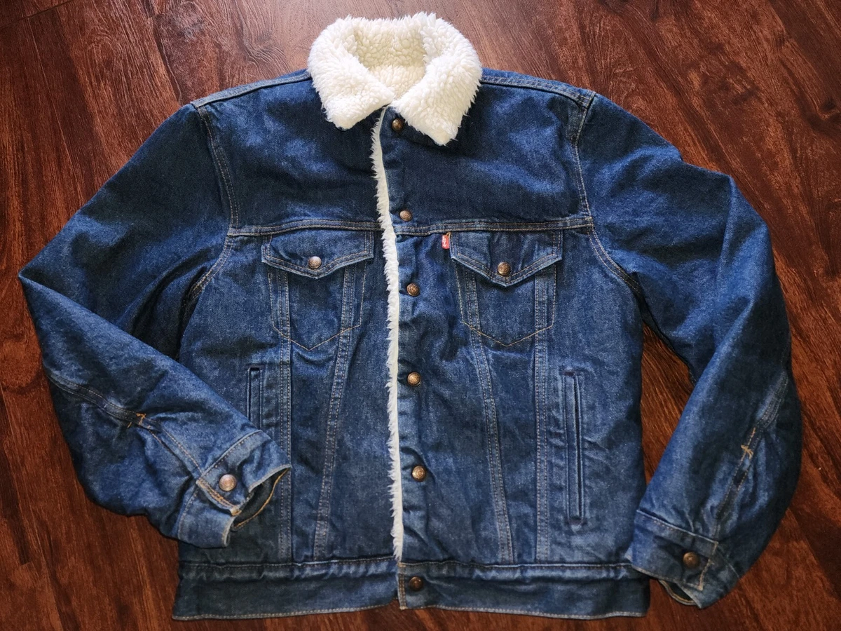 Levis sherpa on sale jacket ebay
