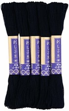 Sashiko thread 40m col.20 5x1 JAPAN IMPORT