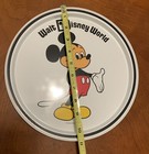 Walt Disney World Metal Tin Tray Mickey Mouse Vintage 1970’s Original Price Tag — photo 8