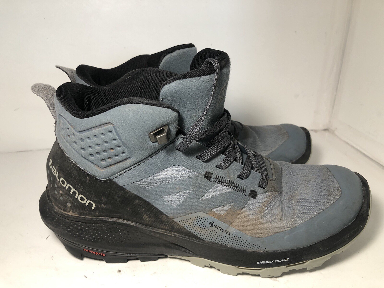 Scarpe da corsa Salomon Outpulse GTX sneakers blu rosa trail impermeabili donna 7