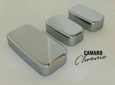 CAMARO CHROME SEAT BUTTON COVERS FOR 2010-2015 CHEVROLET CAMARO
