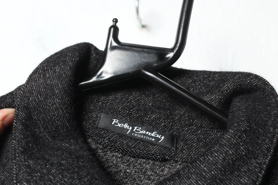 Chaqueta Betty Barclay Mujer Contraste Manga Acanalada Botón - Talla 14 (55b) Foto 2 de 4