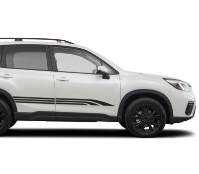 Triple stripes decal for Subaru Forester 2019-2023 Graphic design