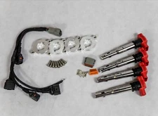 Audi VW 1.8T To 2.0T FSI Coil Conversion Harness ICM Delete Coilpack Plates GTI