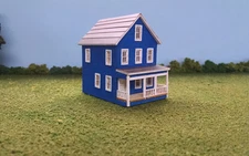 N Scale Laser Cut Farm House and Barn Kits 