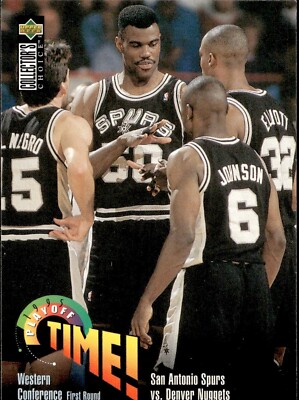 David Robinson - 1995 Upper Deck Collector's Choice - Playoff Time #354