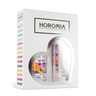 Horomia Set Wäscheparfüm Textilspray Liberty Wäscheduft Bad Geschenk