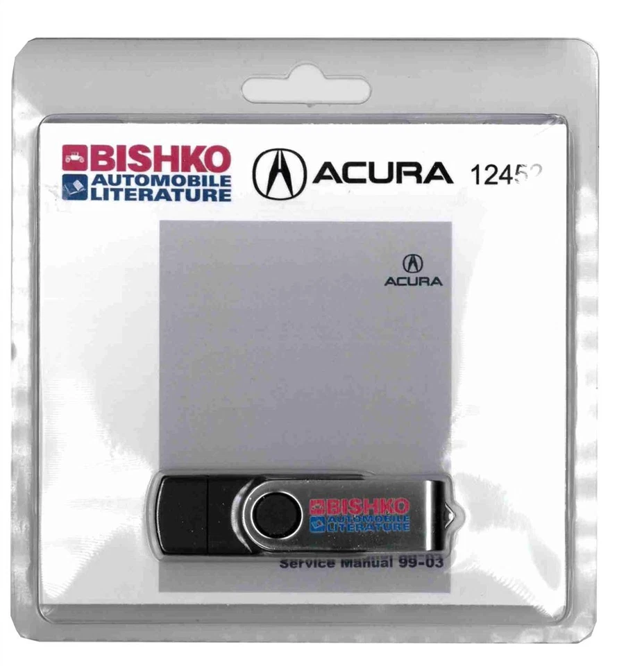 Acura 1999 2000 2001 2002 2003 3,2 L TL manual de reparación de servicio de taller USB Foto 2 de 3