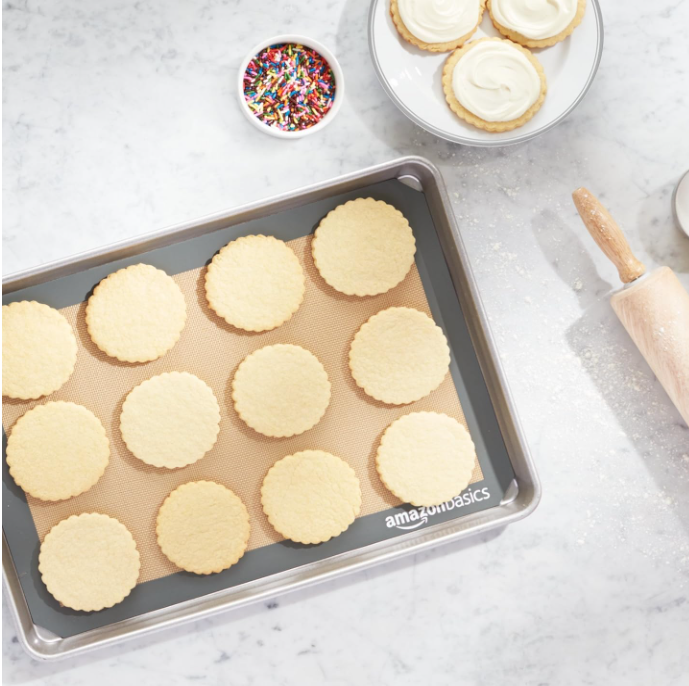 4 Pack Silicone Baking Mats Non Stick Reusable Food Safe Oven Safe Baking Mat