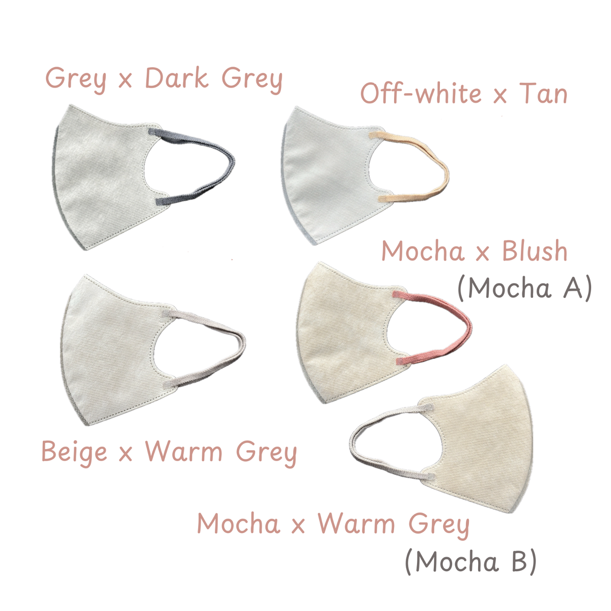 20 PCS 3-Layer Protective Masks, Japanese-Style Disposable Face