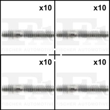 4x ORIGINAL® Fa1 Schraube, Laderbefestigung für Nissan MICRA II Volvo 850