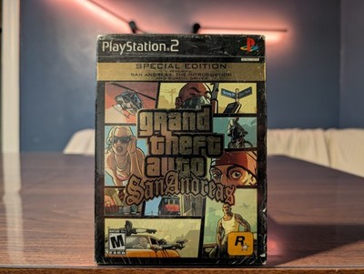 Grand Theft Auto San Andreas Special Edition PS2 Sealed Black Label