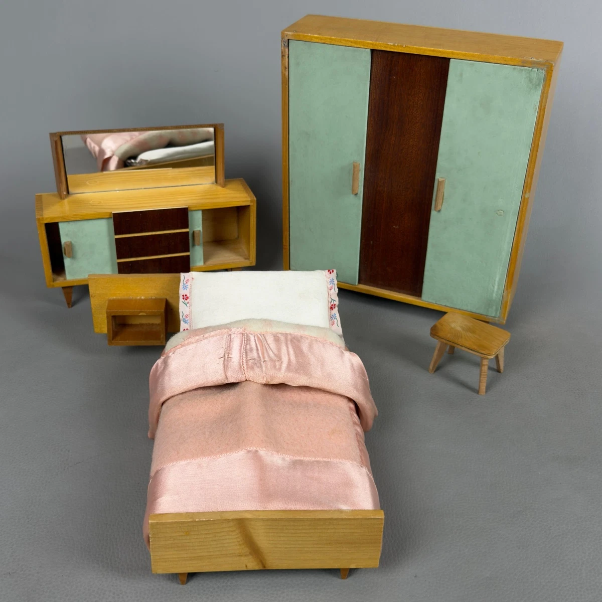 Case di bambole e miniature letti in legno Scala 1:12 | Acquisti Online su