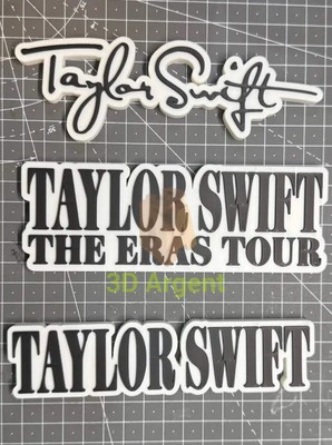 Taylor Swift Eras Logo sign - 3D Printed Sign Stand