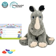 Riley das Nashorn - Stuff & Fluff sitzend Pl�...