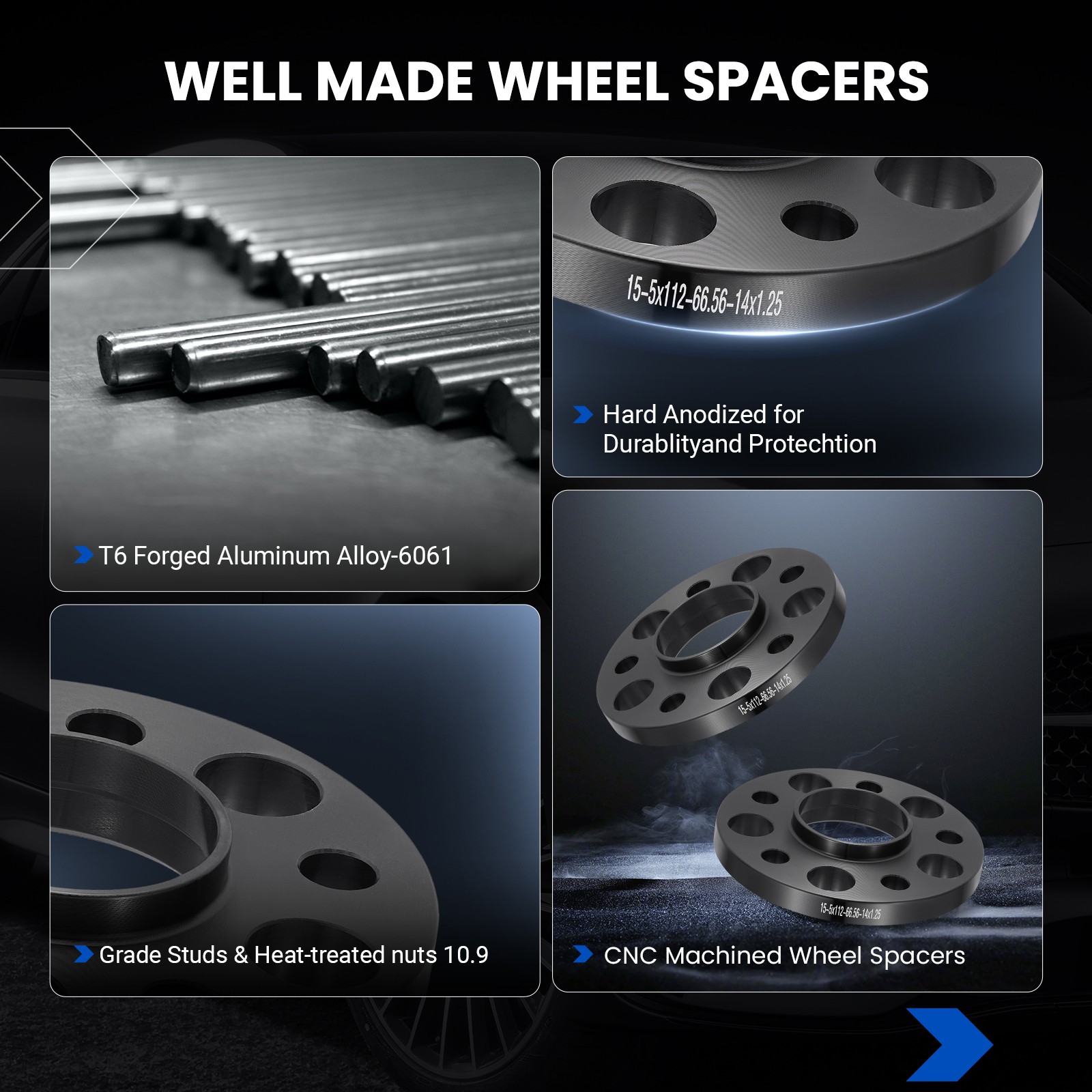 BMW i8 2016-2020 Wheel spacer