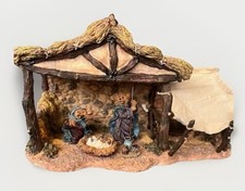 Boyds Bears Bearstone 2476 Little Star of Bethlehem Nativity Set Complete w/ Box