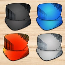 Replacement Lenses for Oakley Double Edge OO9380 66mm Sunglasses 100 POLARIZED