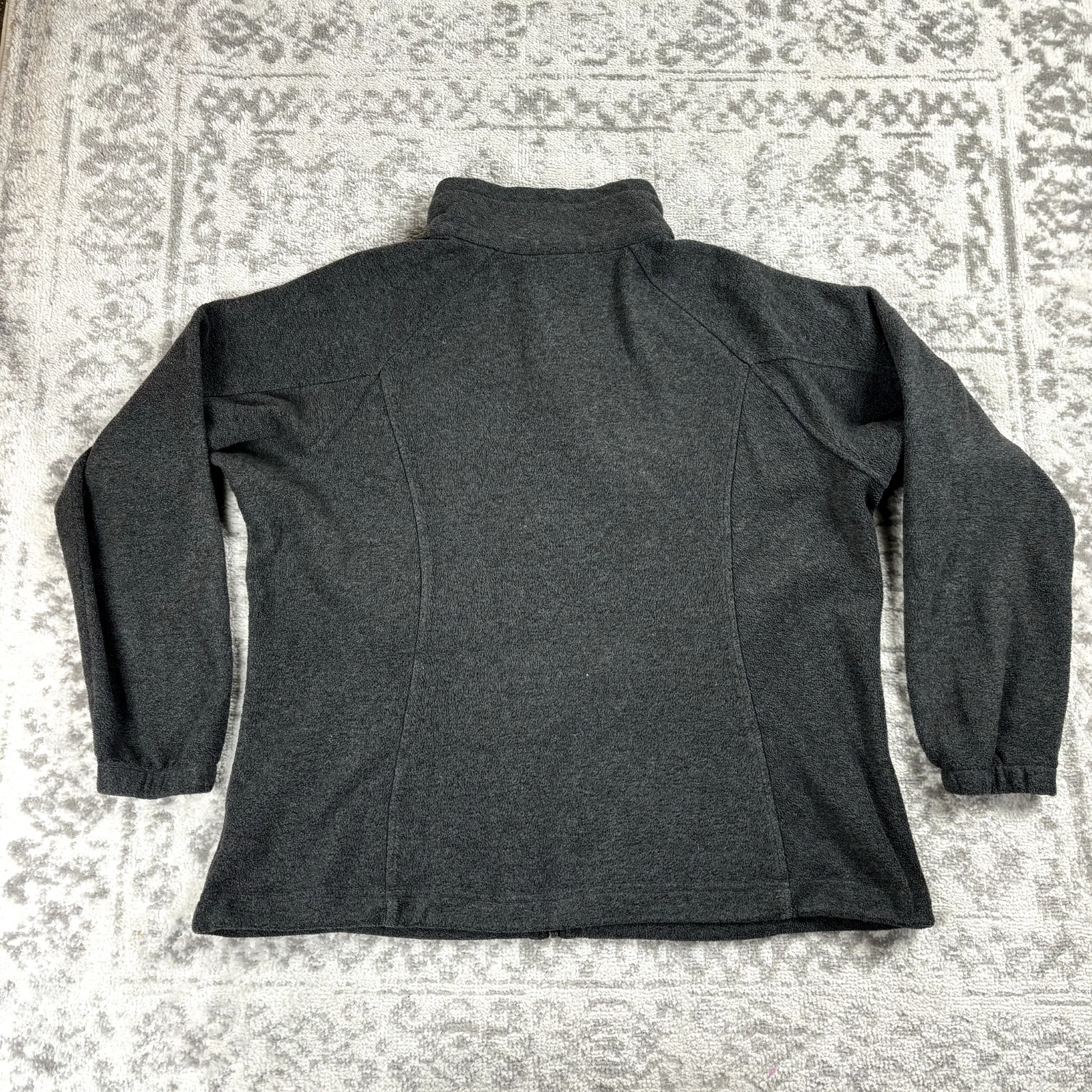 Columbia Men’s Sweater Gray Jacket Long Sleeve Sweater Full Zip Size 1X thumbnail 6