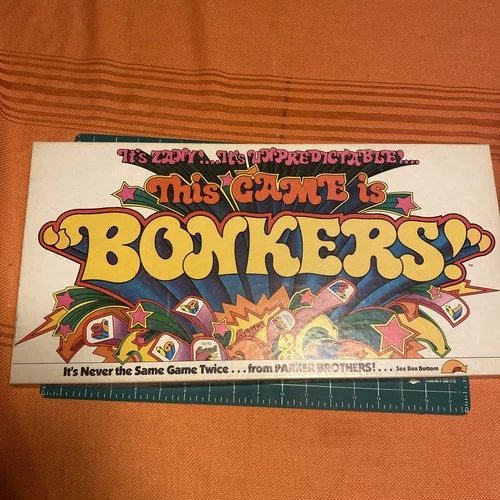 Vintage 1978 Parker Brothers This Game Is Bonkers No.51 Board Game Complete EXC