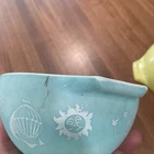 Vintage Blue Pyrex Bowl