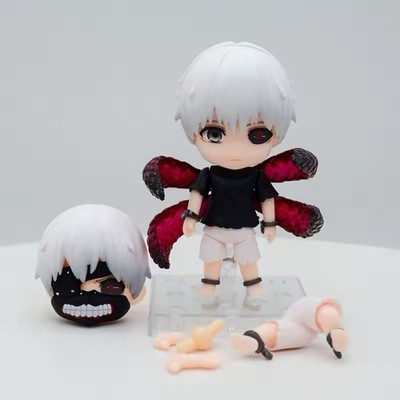 Tokyo Ghoul Figur Chibi Ken Kaneki Anime Sammler Manga Modell Statue 9 cm