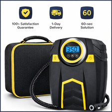 Electric Corded 12V 150PSI Car Tyre Inflator Pump Portable Air Compressor Pump