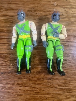 1990s Lanard The Corps Lot Of 2 The Gasman 3 3/4'' Action Figure