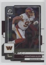 2022 Panini Donruss Optic Jonathan Allen #198 19k9