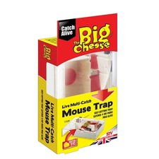 The Big Cheese Live Multi Catch Mouse Trap Baited Humane Reusable Holds 4 Mice
