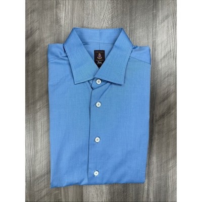 Robert Talbott Estate Trim Fit Modern Long Sleeve Button Down - 16 / Large