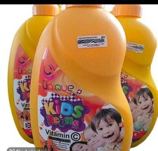  1 x Unique Kids & Teens Vitamin C Brightening Body Lotion With Vitamin C &E & 