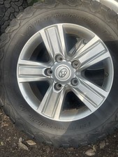 18 Toyota Land Cruiser Tundra Sequoia Trd Oem 69618 Wheels Rims 5x150 Ko2 Tire 18 Toyota Land Cruiser Tundra Sequoia Trd Oem 69618 Wheels Rims 5x150 Ko2 Tire