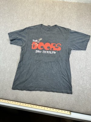 2003 THE DOORS Of The 21st Century / No One Here Gets Out Alive Tour T-Shirt Med