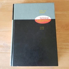 Technical Mathematics 2nd Ed Rice Knight 1963 McGraw-Hill Vintage Hardcover
