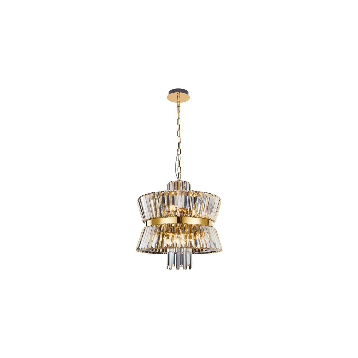 Pagazzi Gold/Light Aurelia 12 Crystal Chandelier - Image 2