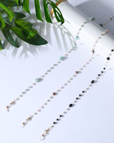 Bohemia Glasses Chain for Women - Boho Eyeglasses Holders around Neck Glasses La - 第 4/7 張圖片