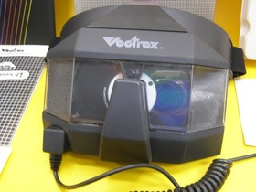 Vintage Vectrex  GCE 3-D Imager, Color Wheels, Game Cartridge & Paperwork