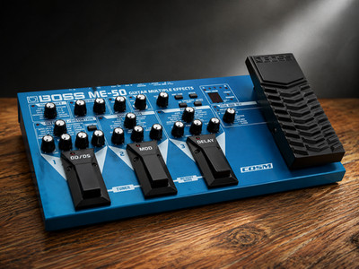 BOSS ME-50 Guitar Multiple Effects Multieffektpedal COSM   Top Zustand