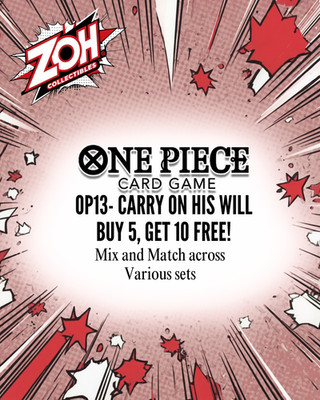 ONE PIECE - OP13 CARRY ON HIS WILL - C / UC / R / L EINZELKARTEN ENG - NM