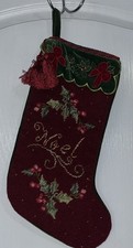 Vintage Wool Stocking by Tracy Porter Christmas 