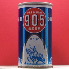 905 Premium Beer 12 oz S/S Can Associated Brewing Indiana & Minnesota S84 T/O