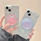Magnetic Phone Grip Stand Holder for iPhone MagSafe Compatible Slim Snap Grip