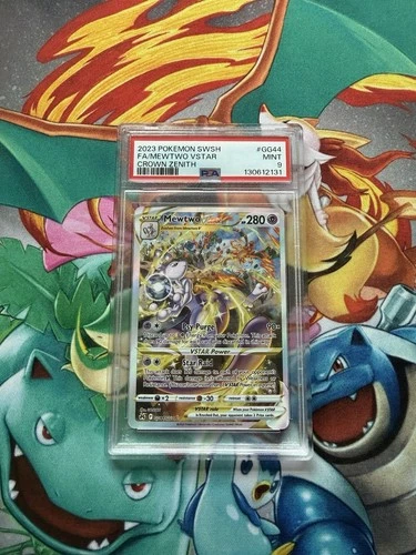 Mewtwo VSTAR Crown Zenith GG44/GG70 PSA 9