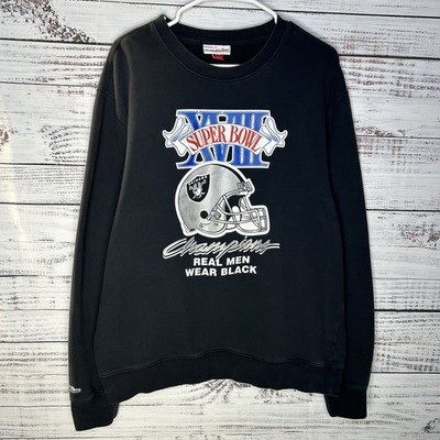 Mitchell & Ness Las Vegas Raiders Super Bowl XVIII Graphic Sweatshirt Size Large