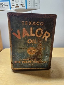 Texaco Oil Can Valor for sale | eBay